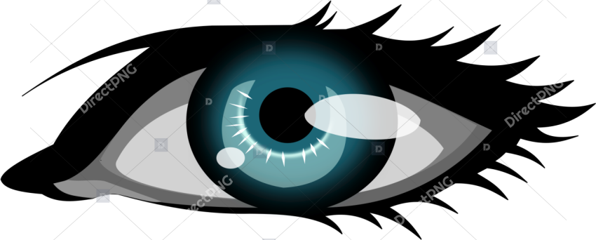 Olhar The Big Image Blue Eye Clip Art