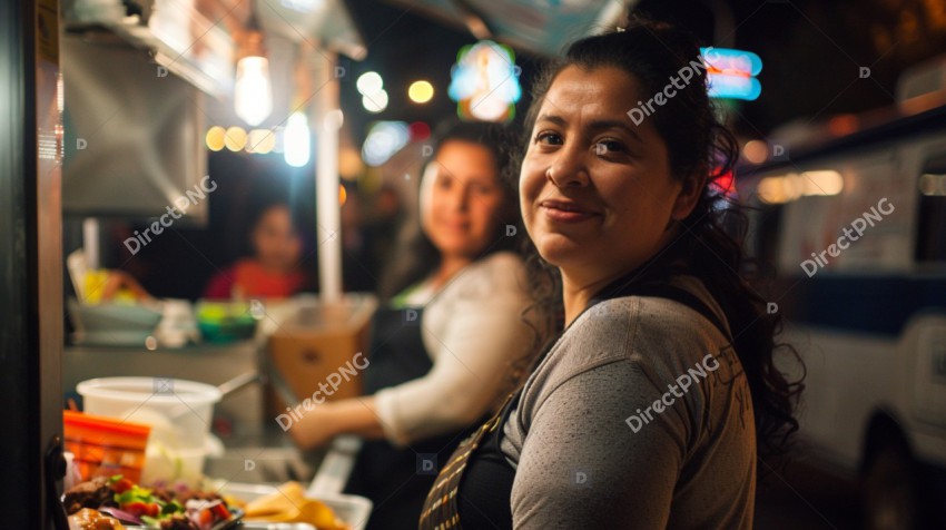 Nighttime Food Stall