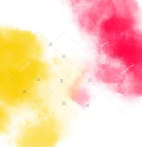 Colorful Powder Burst PNG