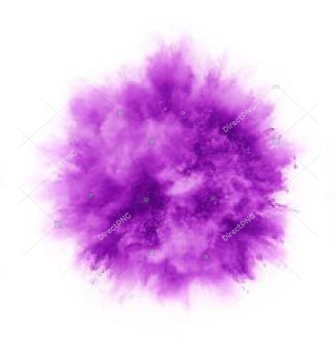 Purple Color Explosion PNG