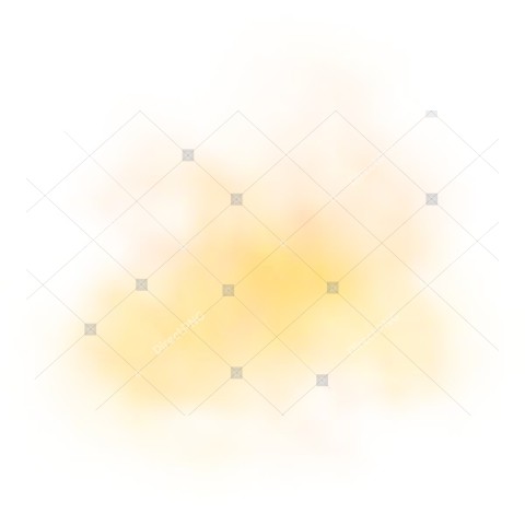 Soft Yellow Glow PNG