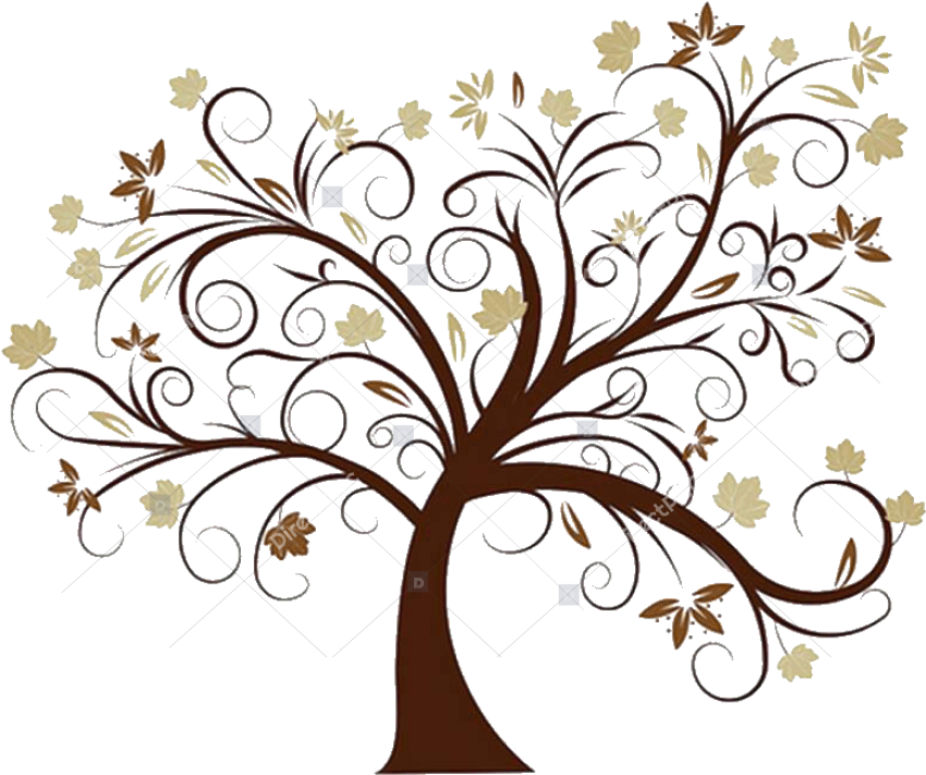 Leaning Brown Family Tree Transparent Background Family Tree