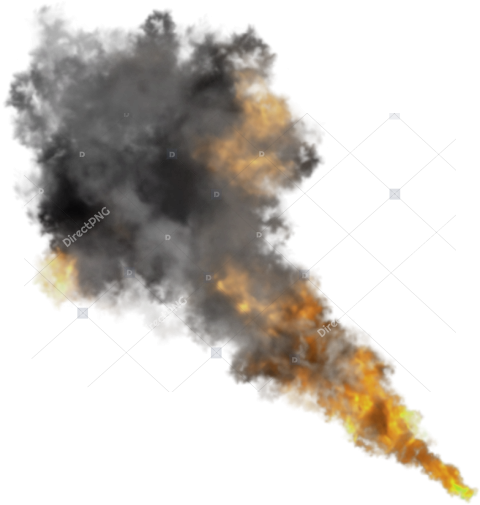 Fire Explosion Cartoon