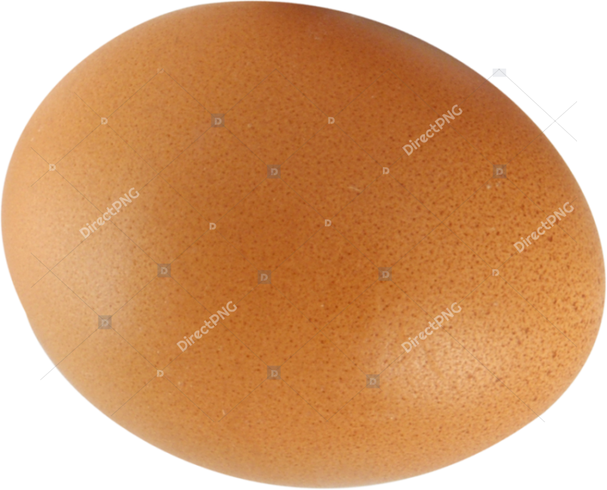 Golden Brown Egg PNG