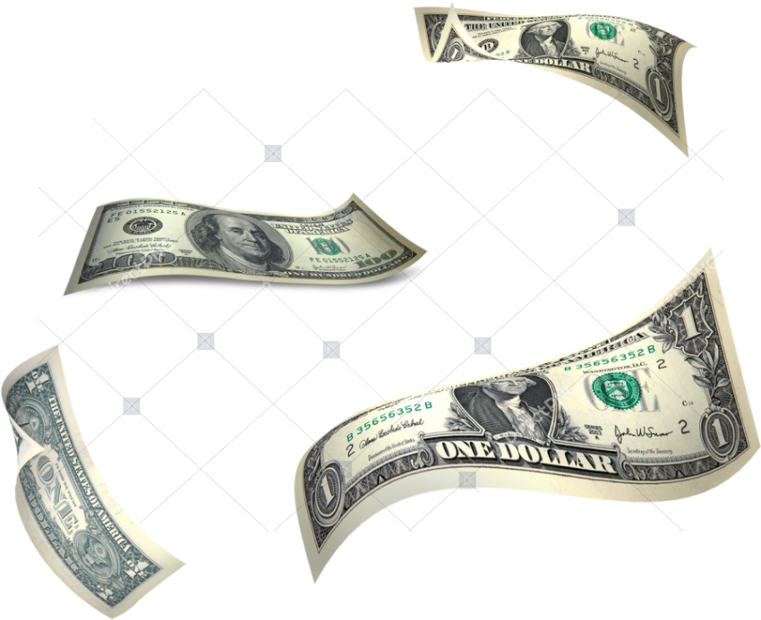 Transparent Cash Flying Png Money Flying Hd Png