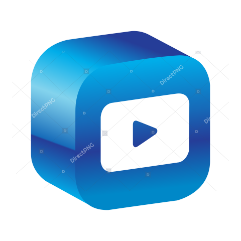 3D SOCIAL MEDIA ICON