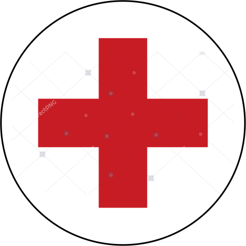 Roundel Of The Red Cross Red Cross Svg With Circle
