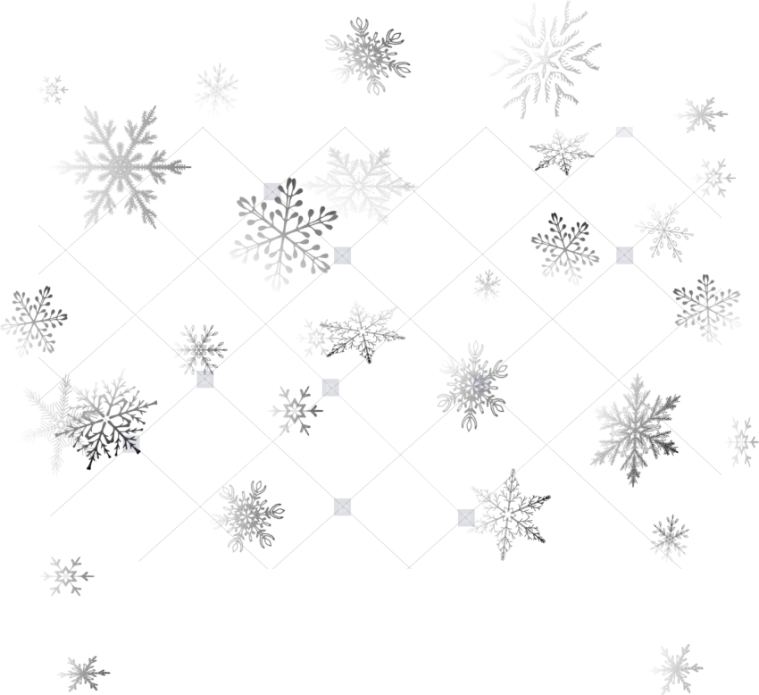 Snow Christmas Black And White