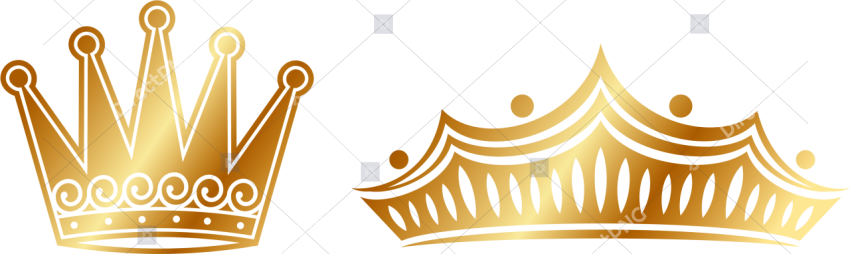 Euclidean Vector Crown Gold Crown Vector Png