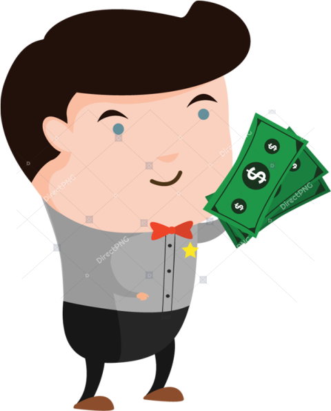 Money people With Money Clipart Man With Money Cartoon