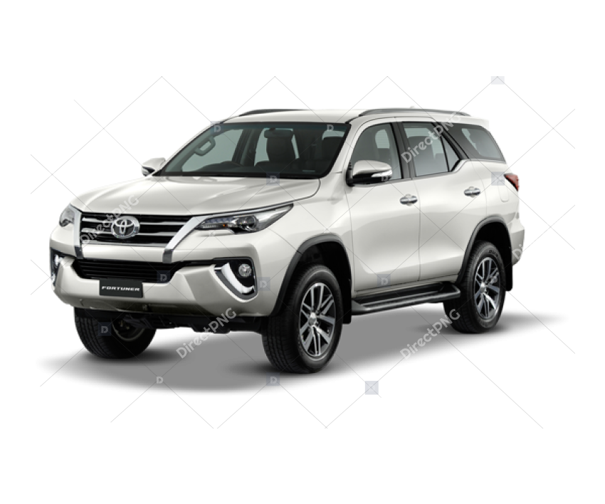 Toyota Fortuner Road Cartoon