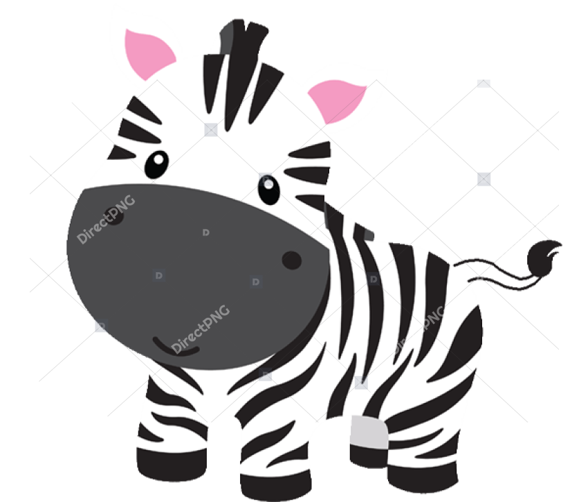 Baby Jungle Animals Baby Elephant Cartoon