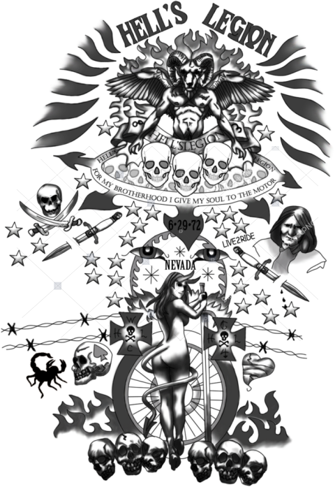 Clip Art Neck Tattoo Png Left 4 Dead Francis Tattoos