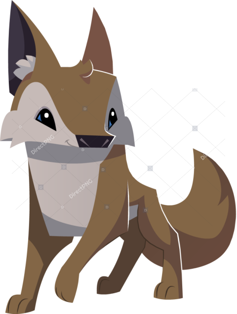 Transparent Jackal Png Animal Jam Play Wild Coyote