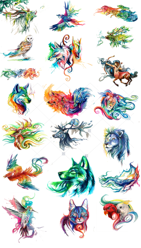 Watercolor Painting Watercolor Pattern