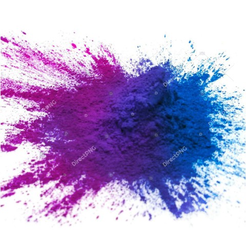 Pink & Purple Abstract Splash PNG