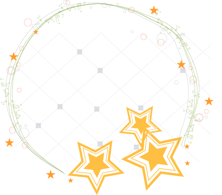 Circle White Star
