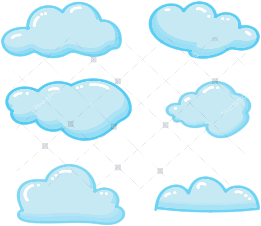 Cloud Blue Sky Clip Art Blue More Cloud Clipart