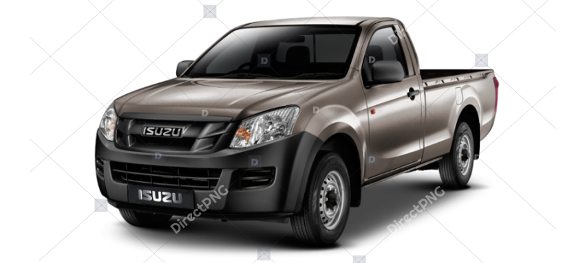 Black Pickup Truck Isuzu png image